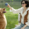 Hands-free 21MP video recording of pet interaction using NEOMIX AI smart glasses