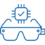 AI-ready product icon for smart eyewear ODM platform