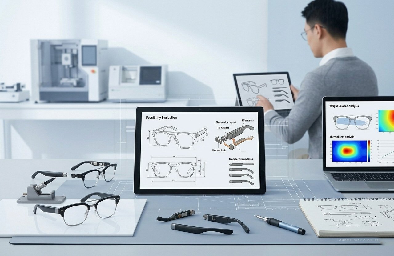 Smart eyewear ODM project review process