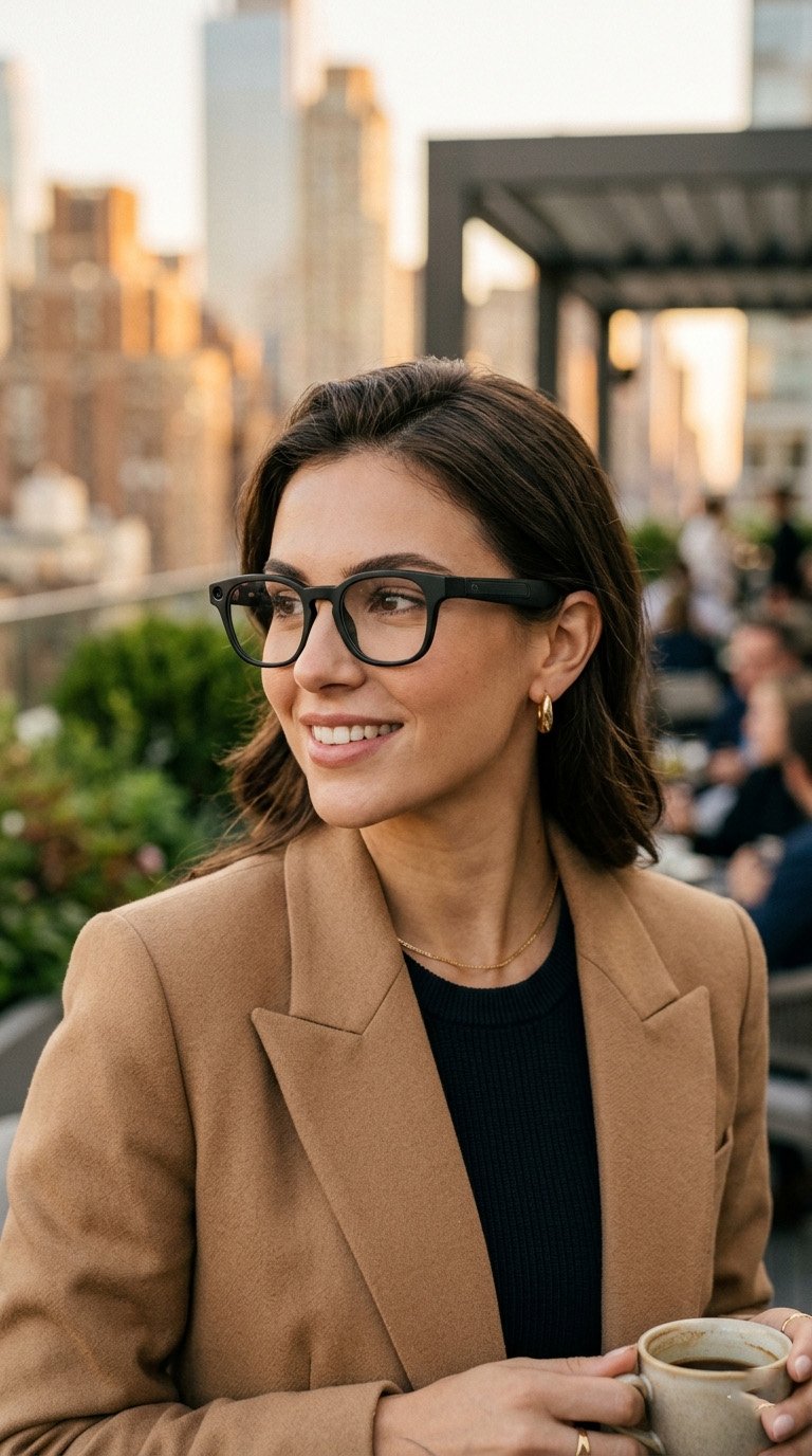 Neomix AI smart glasses with 21MP Sony camera, AI noise reduction and companion app