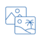 Dual photo styles icon for Neomix AI smart glasses