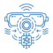EIS and AI stabilization icon for Neomix AI smart glasses